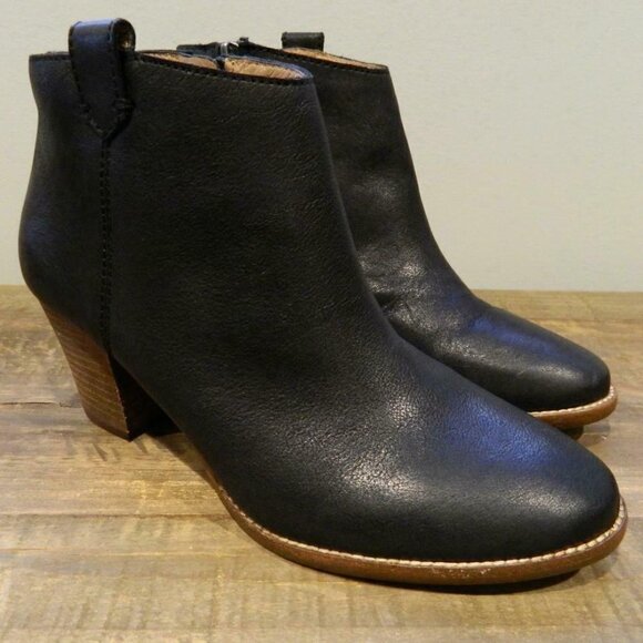 Madewell The Billie Boot black ankle boots - Picture 1 of 2